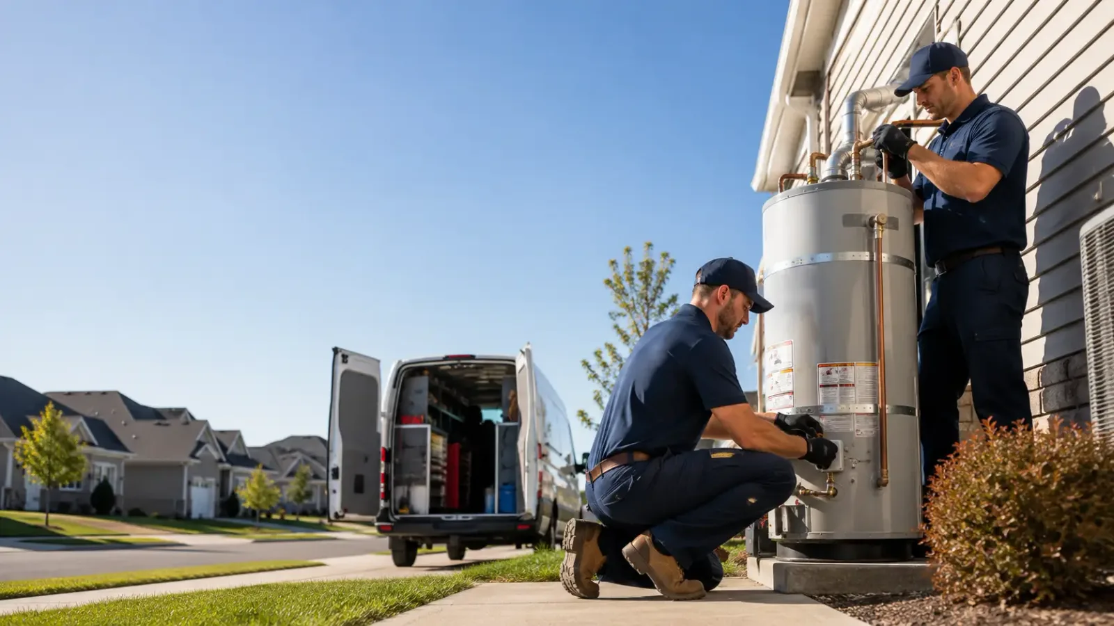 Water Heater Installation in Warnock, OH